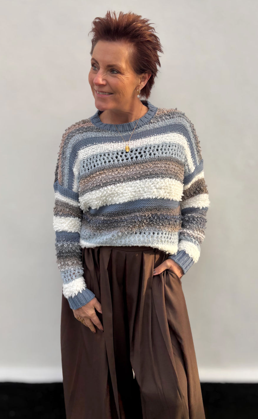 Marta Du Chateau Strik - Delilah - Jeans/Jeans Grey