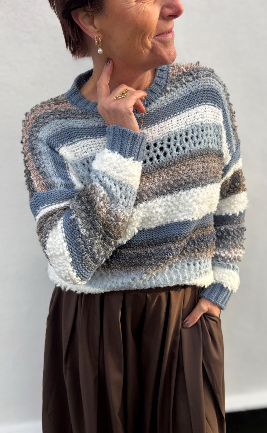 Marta Du Chateau Strik - Delilah - Jeans/Jeans Grey