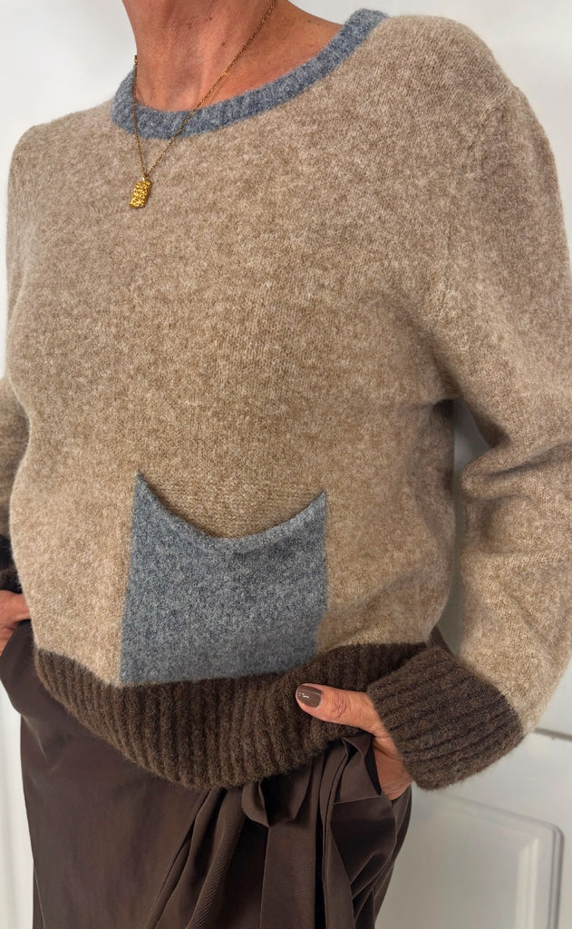 Marta Du Chateau Strik - Elora - Camel Denim