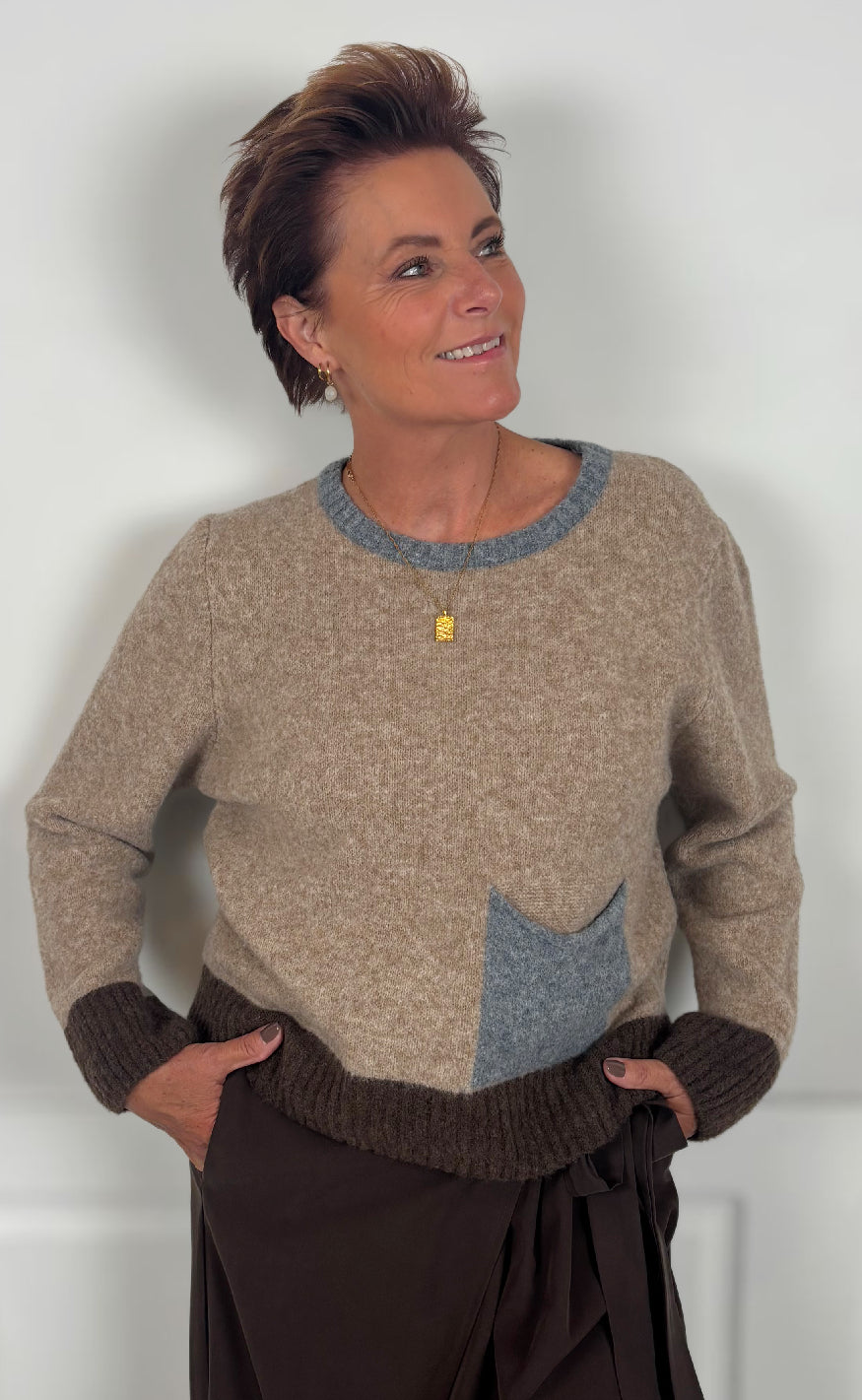 Marta Du Chateau Strik - Elora - Camel Denim