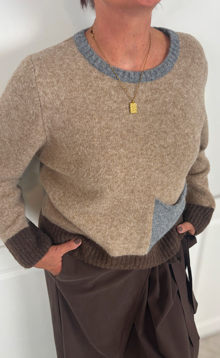Marta Du Chateau Strik - Elora - Camel Denim