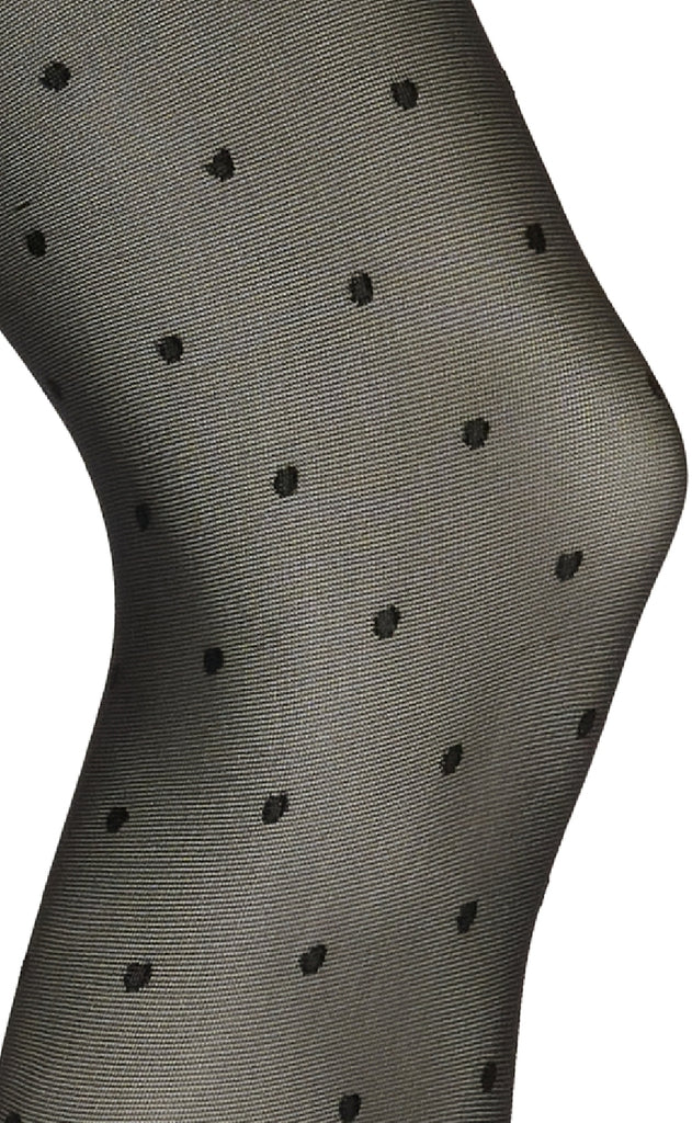 Marta Du Chateau Strømpebukser - Chris 20Den - Black Dot