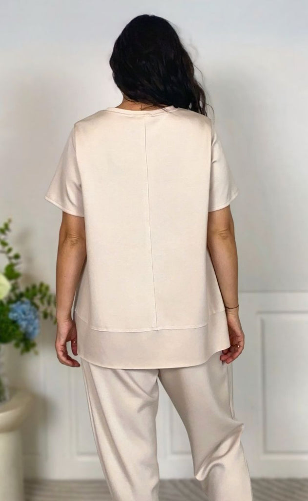 Marta Du Chateau Sweat - Lavender - Beige