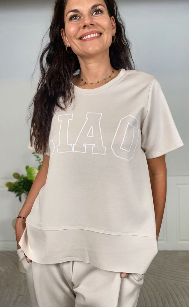 Marta Du Chateau Sweat - Lavender - Beige