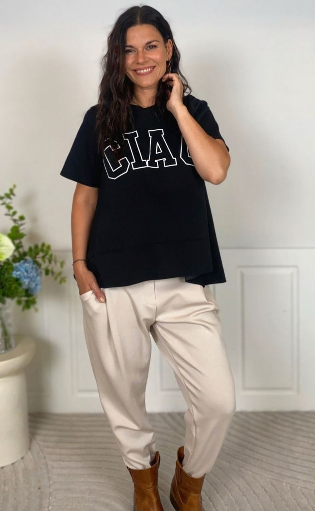 Marta Du Chateau Sweat - Lavender - Nero