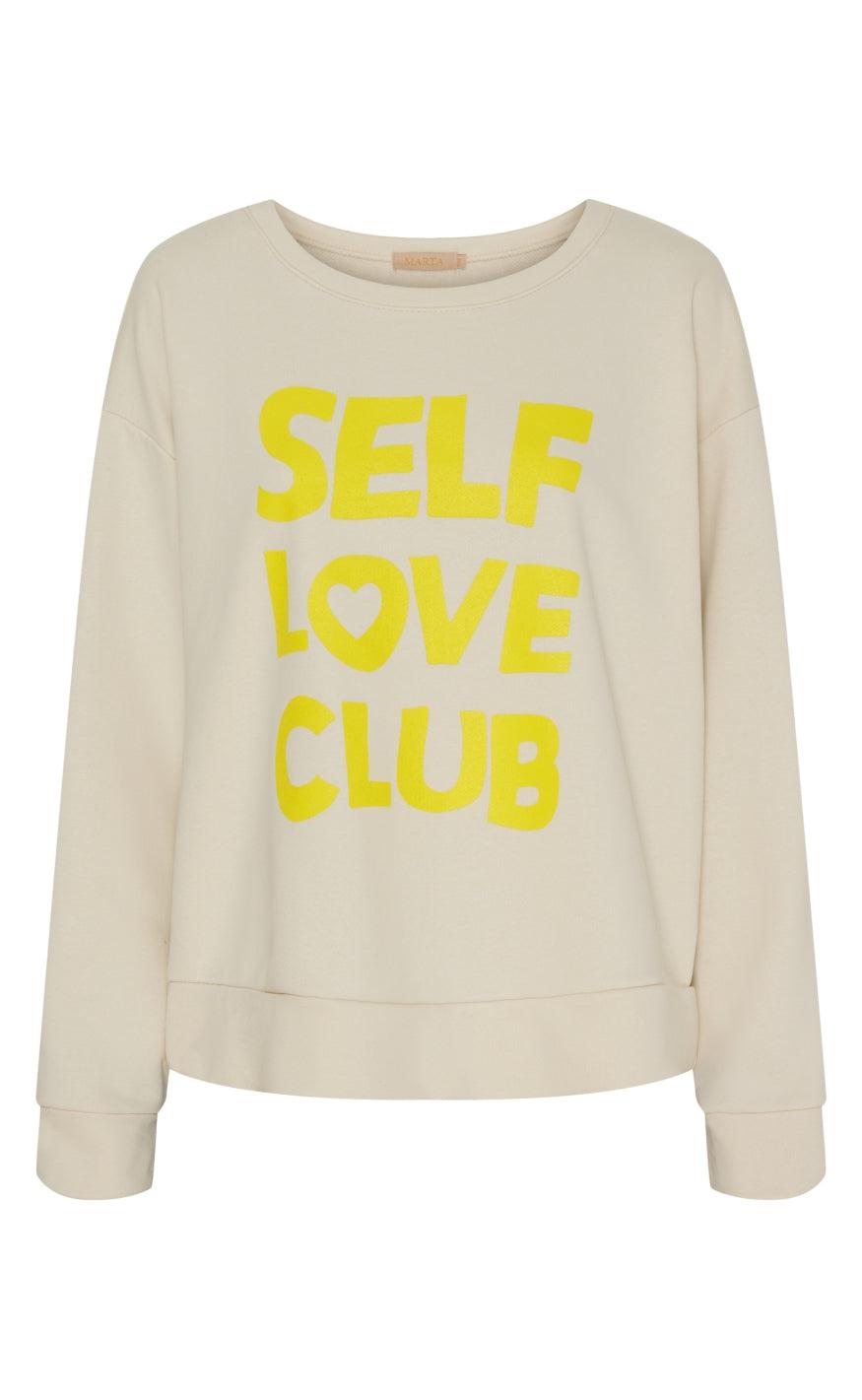 Marta Du Chateau Sweatshirt - 69000 Luciana - Burro/Yellow Print