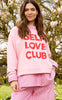 Marta Du Chateau Sweatshirt - 69000 Luciana - Rosa Baby/Red Print