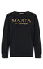 Marta Du Chateau Sweatshirt - Annemette - Black