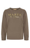 Marta Du Chateau Sweatshirt - Annemette - Fango
