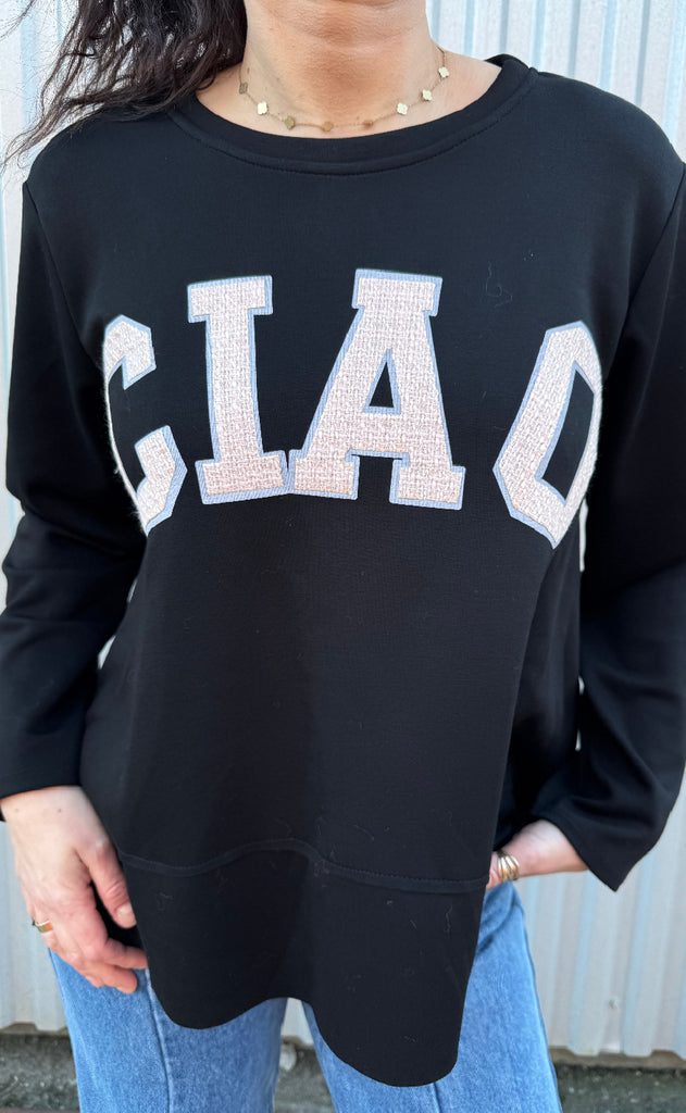 Marta Du Chateau Sweatshirt - Charline - Black