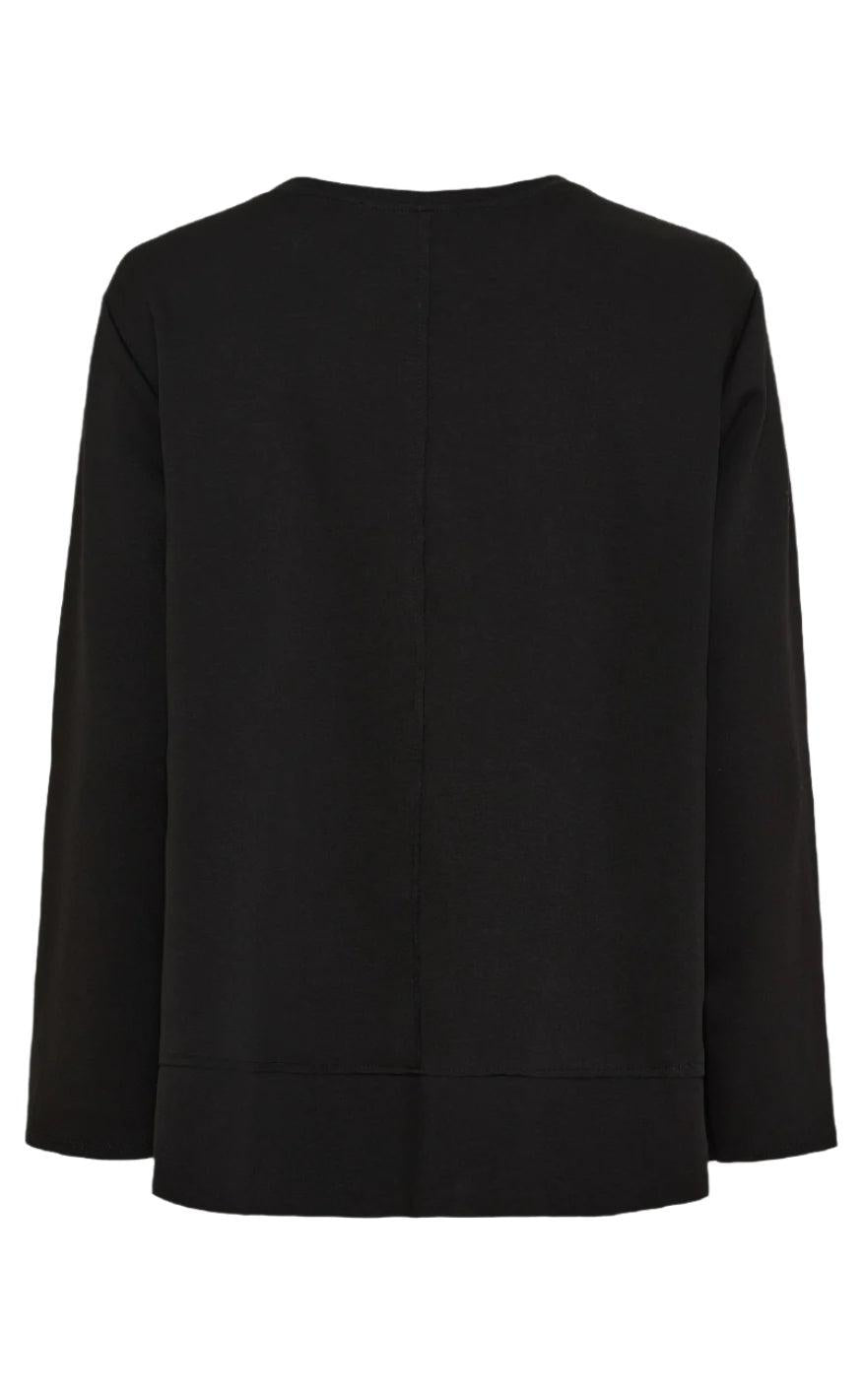 Marta Du Chateau Sweatshirt - Charline - Black