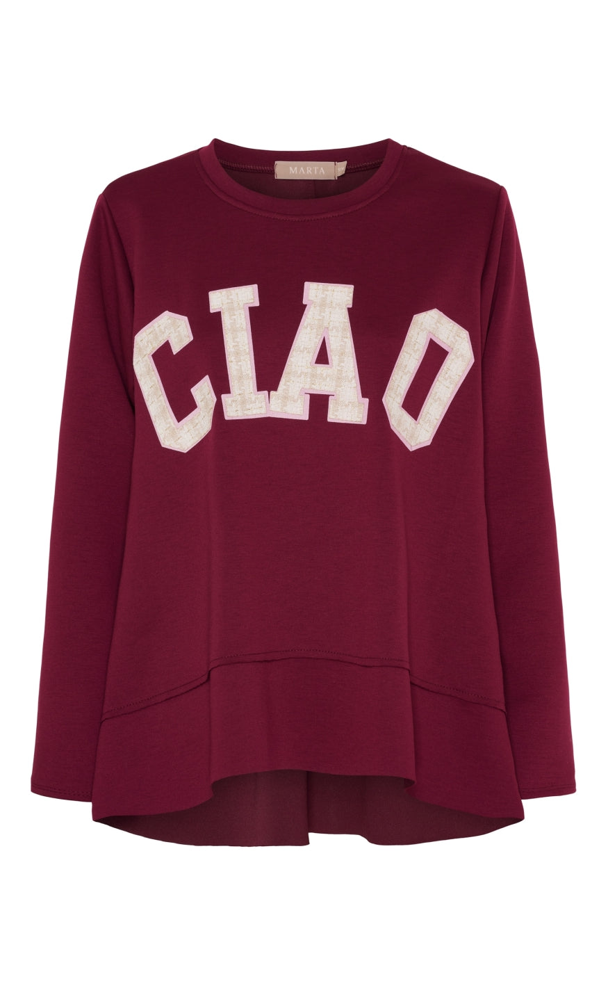 Marta Du Chateau Sweatshirt - Charline - Wine