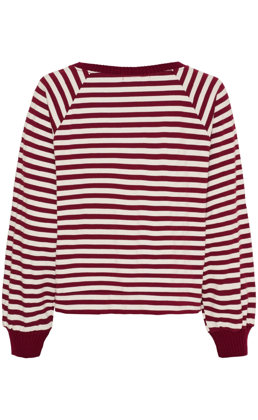 Marta Du Chateau Sweatshirt - Fenja - Bordeaux/Moro