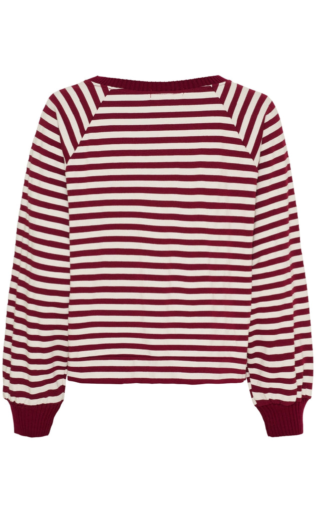 Marta Du Chateau Sweatshirt - Fenja - Bordeaux/Moro