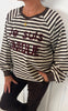 Marta Du Chateau Sweatshirt - Fenja - Moro/Bordeaux