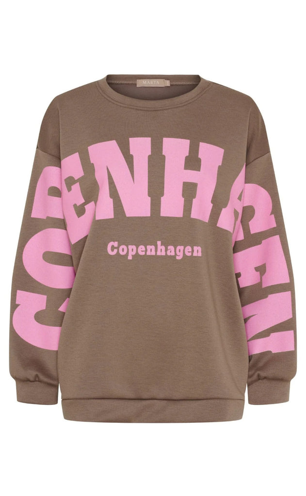 Marta Du Chateau Sweatshirt - Hibiscus - Fango