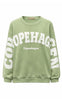 Marta Du Chateau Sweatshirt - Hibiscus - Green/Offwhite
