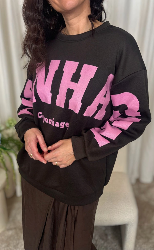 Marta Du Chateau Sweatshirt - Hibiscus - Moro