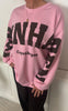 Marta Du Chateau Sweatshirt - Hibiscus - Pink