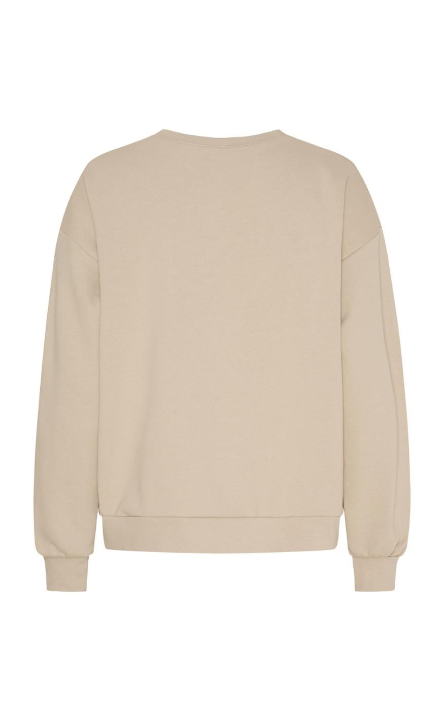 Marta Du Chateau Sweatshirt - Jessa - Beige/Brown