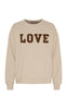 Marta Du Chateau Sweatshirt - Jessa - Beige/Brown