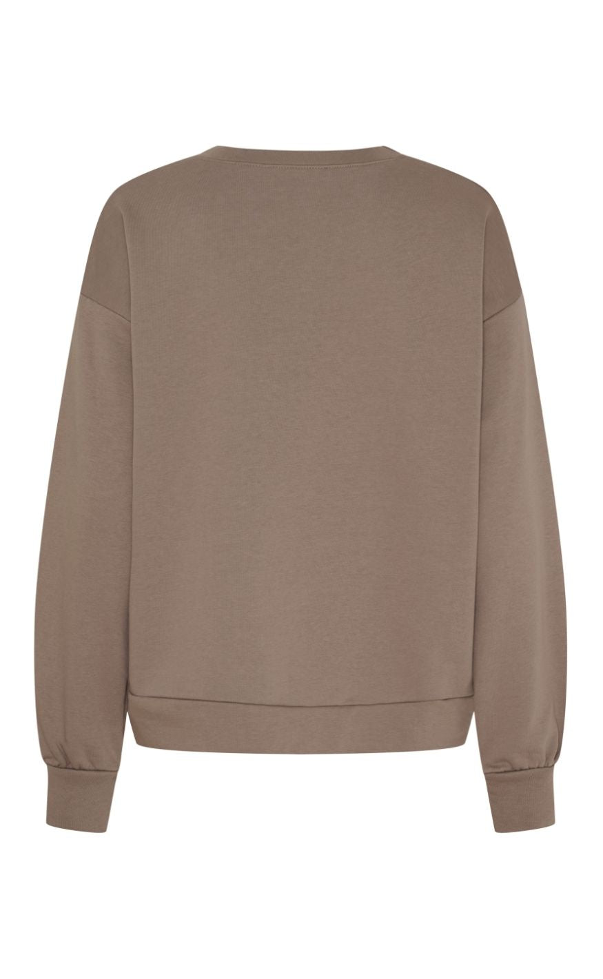 Marta Du Chateau Sweatshirt - Jessa - Fango Melange