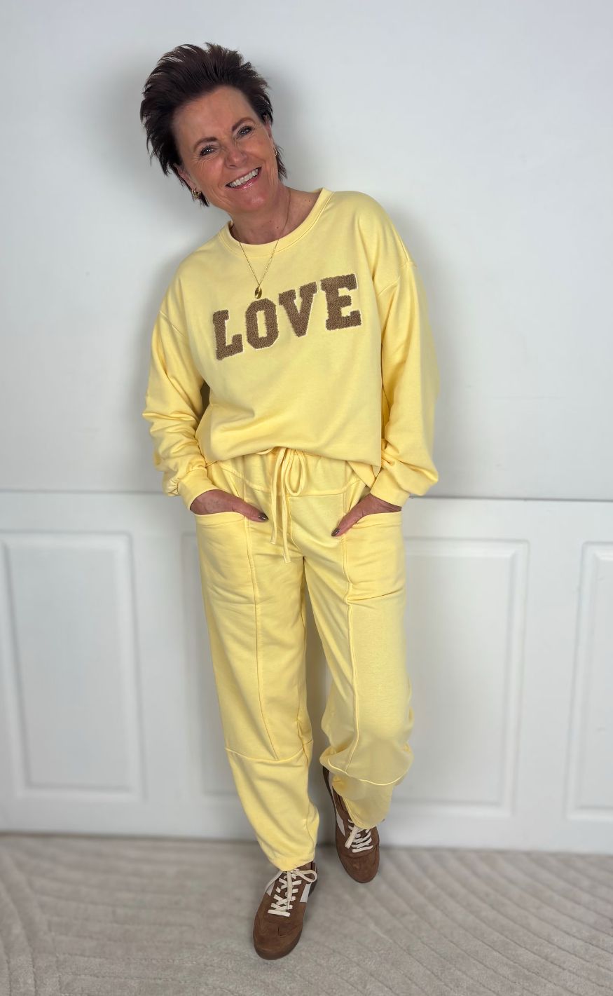 Marta Du Chateau Sweatshirt - Jessa - Giallo/Fango