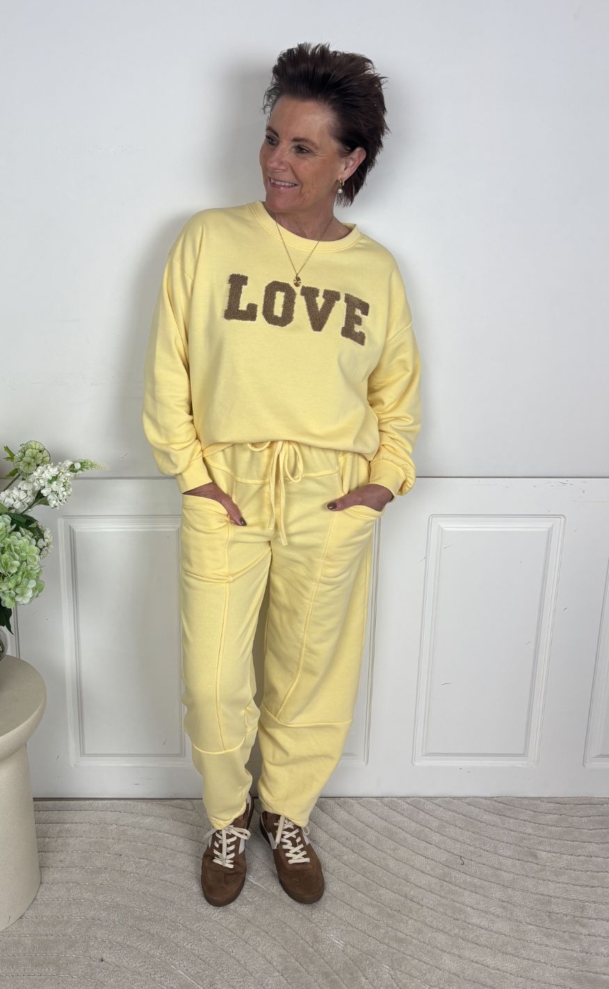 Marta Du Chateau Sweatshirt - Jessa - Giallo/Fango