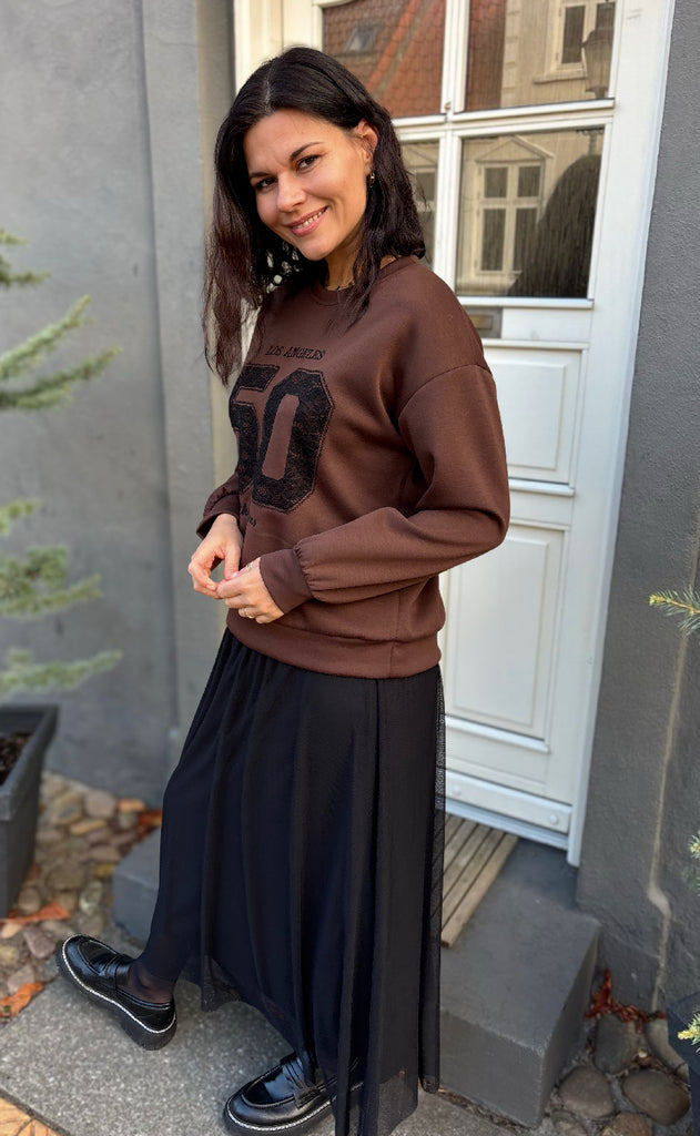 Marta Du Chateau Sweatshirt - Liora - Moro/Black