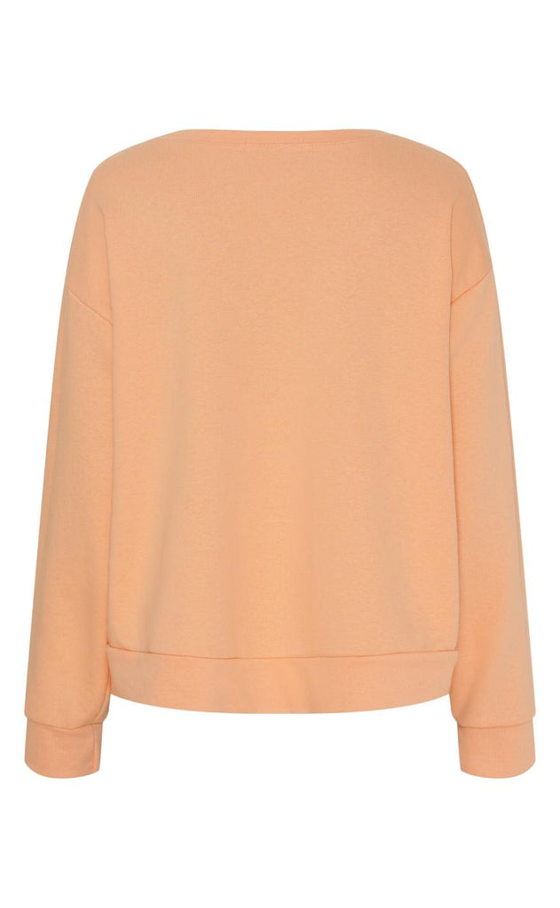 Marta Du Chateau Sweatshirt - Luciana - Salmone/Siepe Print