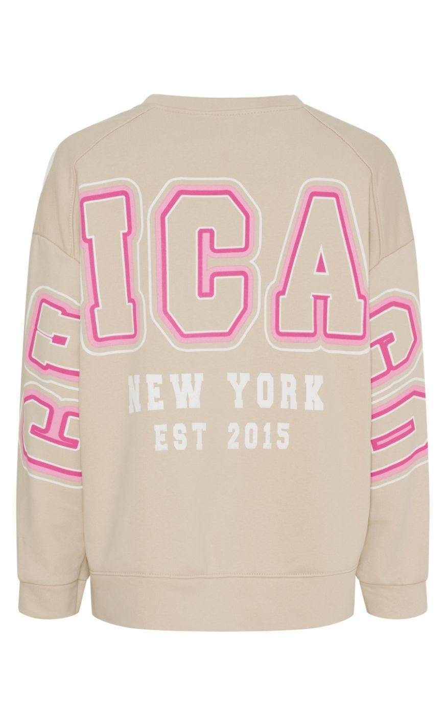 Marta Du Chateau Sweatshirt - Nadine - Beige
