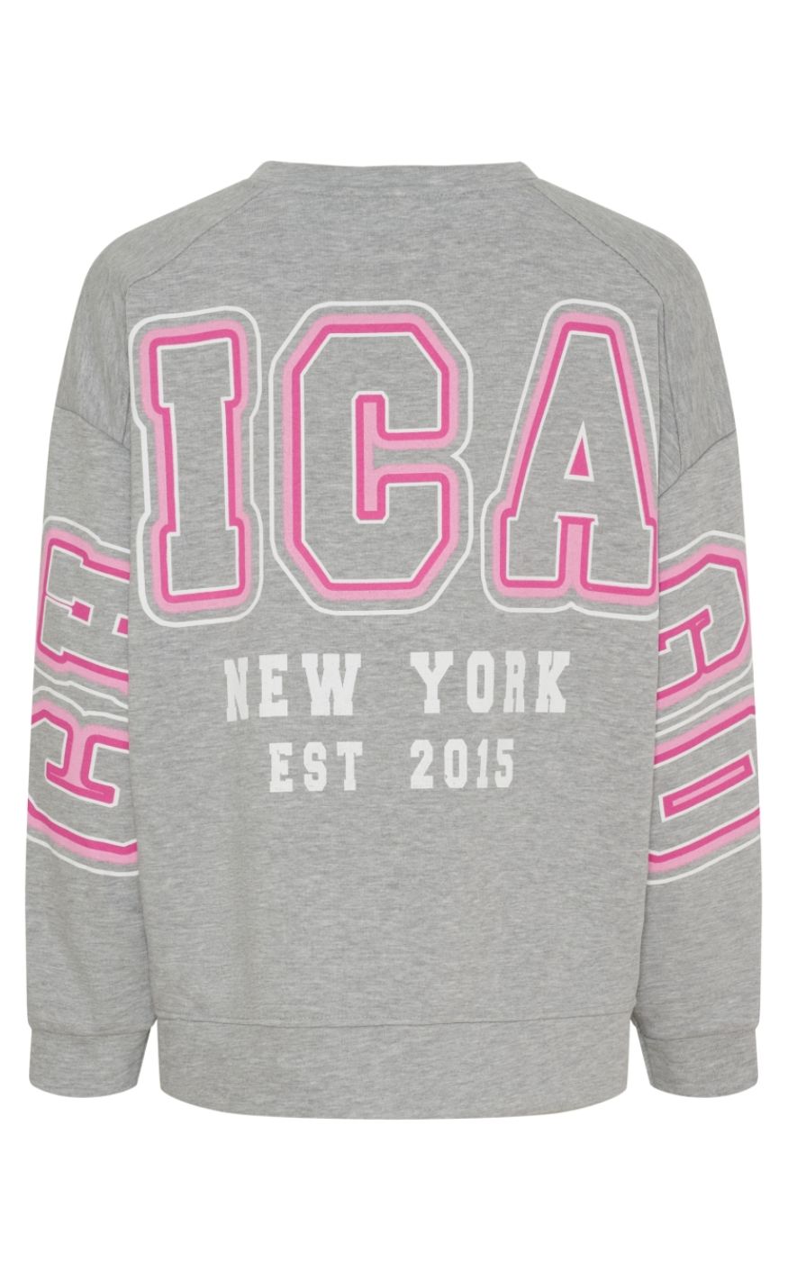 Marta Du Chateau Sweatshirt - Nadine - Light Grey