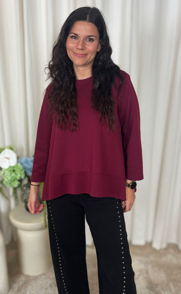 Marta Du Chateau Sweatshirt - Pine - Bordeaux