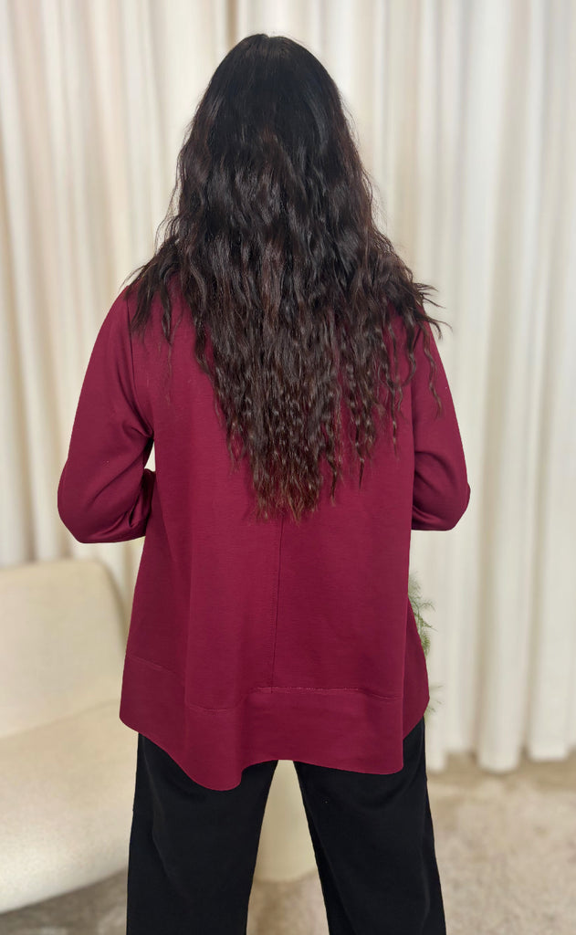 Marta Du Chateau Sweatshirt - Pine - Bordeaux