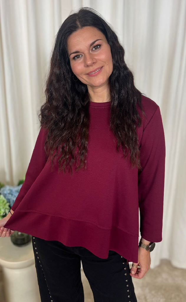 Marta Du Chateau Sweatshirt - Pine - Bordeaux