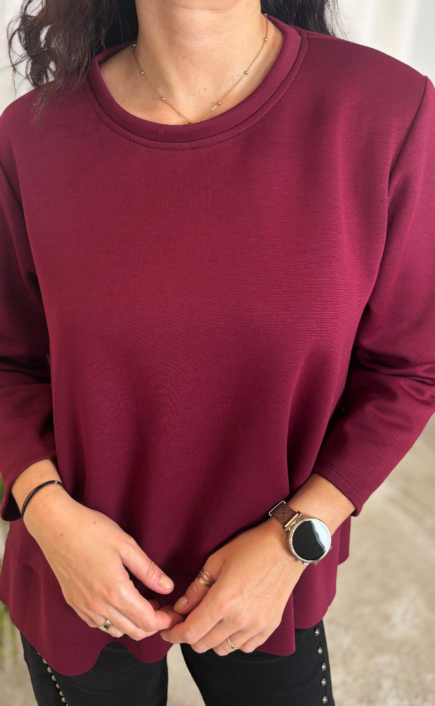 Marta Du Chateau Sweatshirt - Pine - Bordeaux