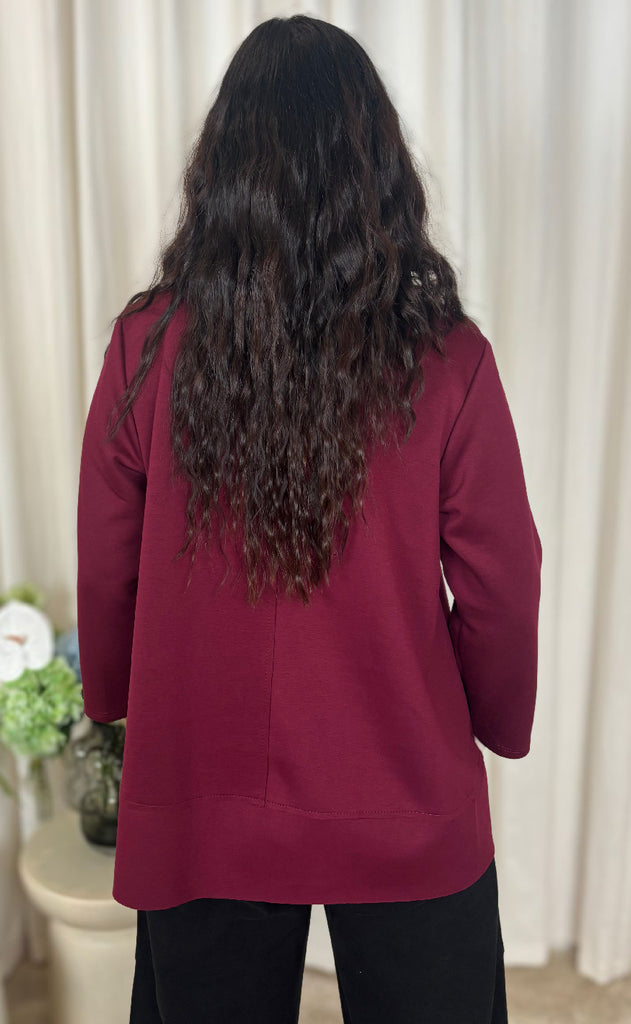 Marta Du Chateau Sweatshirt - Pine - Bordeaux