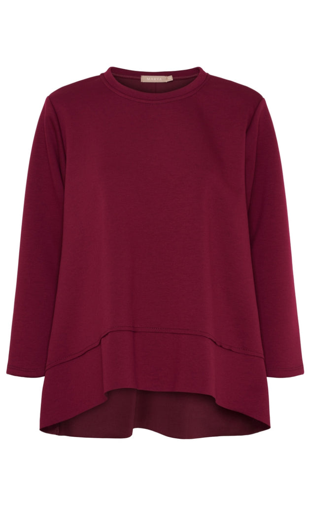 Marta Du Chateau Sweatshirt - Pine - Bordeaux