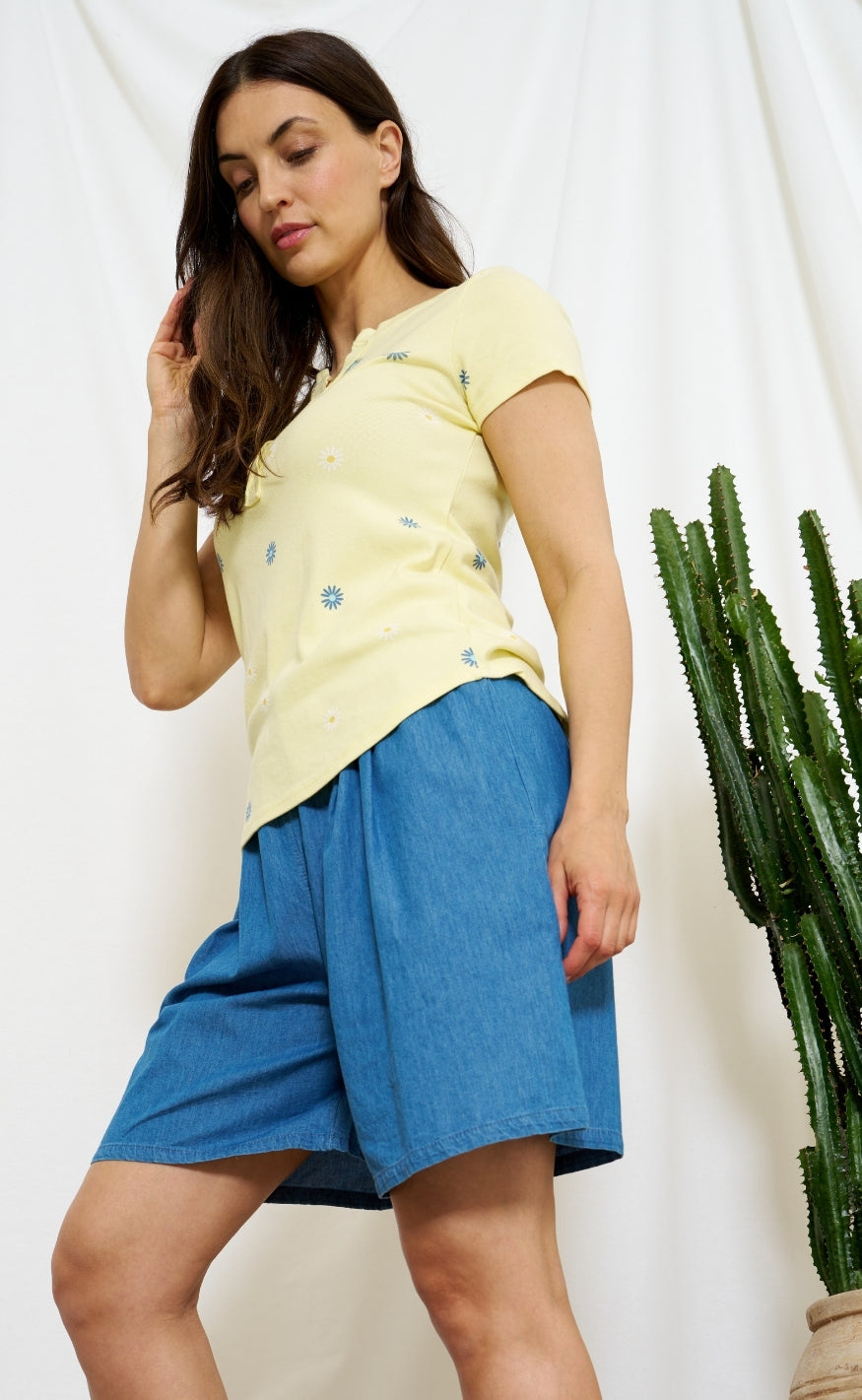 Marta Du Chateau T-Shirt - Cecilie - Giallo