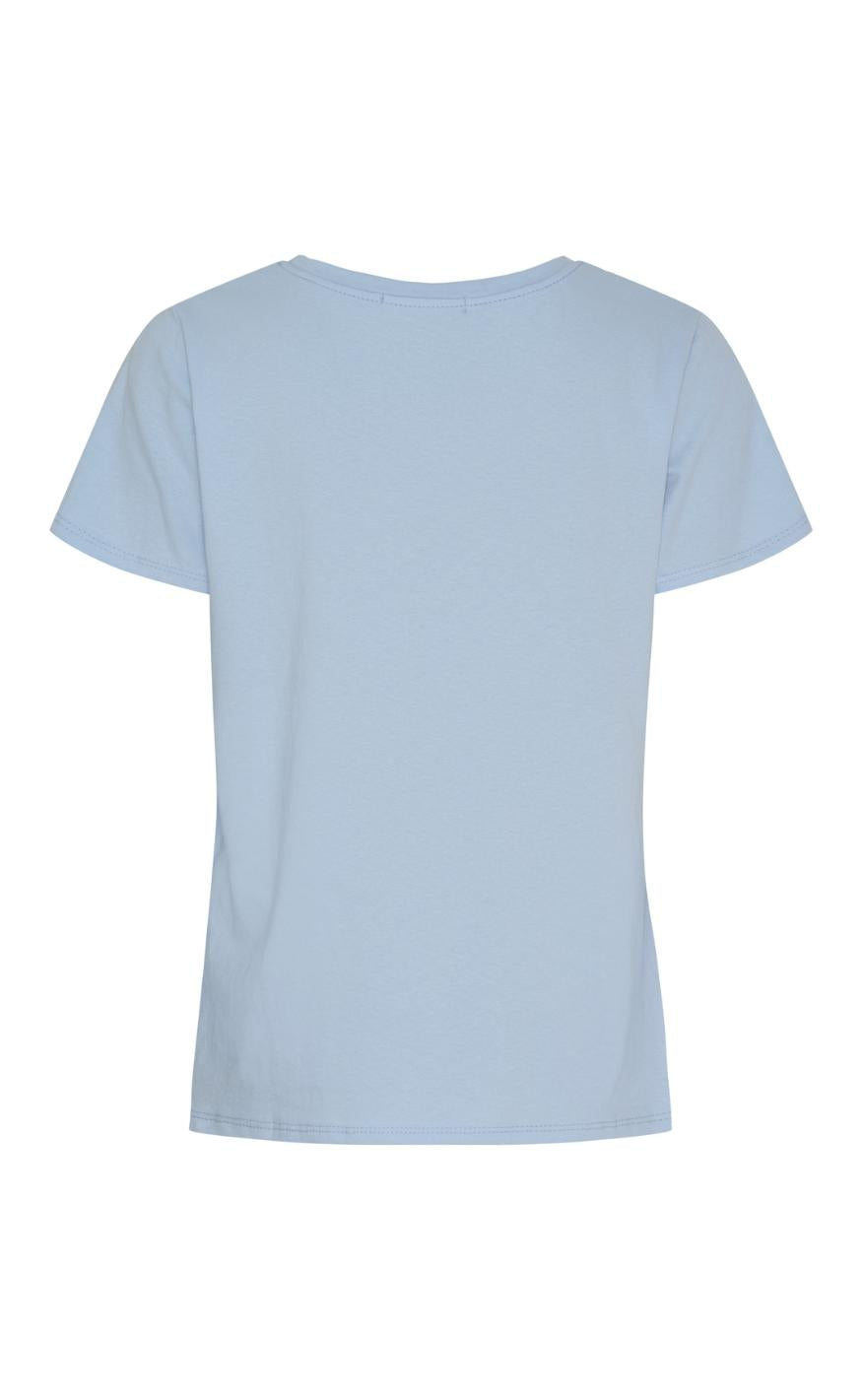 Marta Du Chateau T-Shirt - Herdis - Celeste Light/Beige