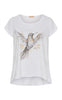 Marta Du Chateau T-shirt - 1535 Marie - Grey Bird
