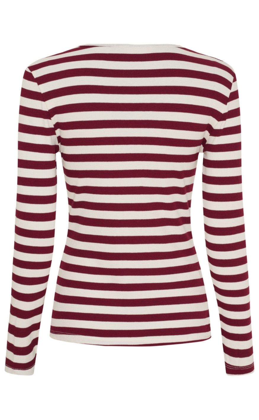 Marta Du Chateau T-shirt - Begonia - Bordeaux