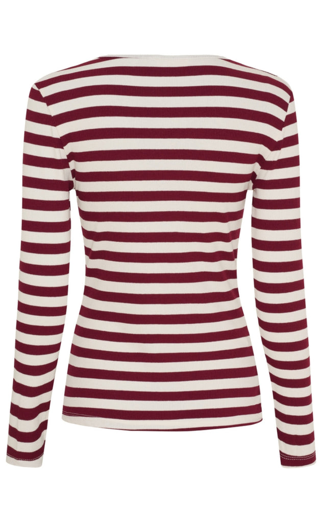 Marta Du Chateau T-shirt - Begonia - Bordeaux