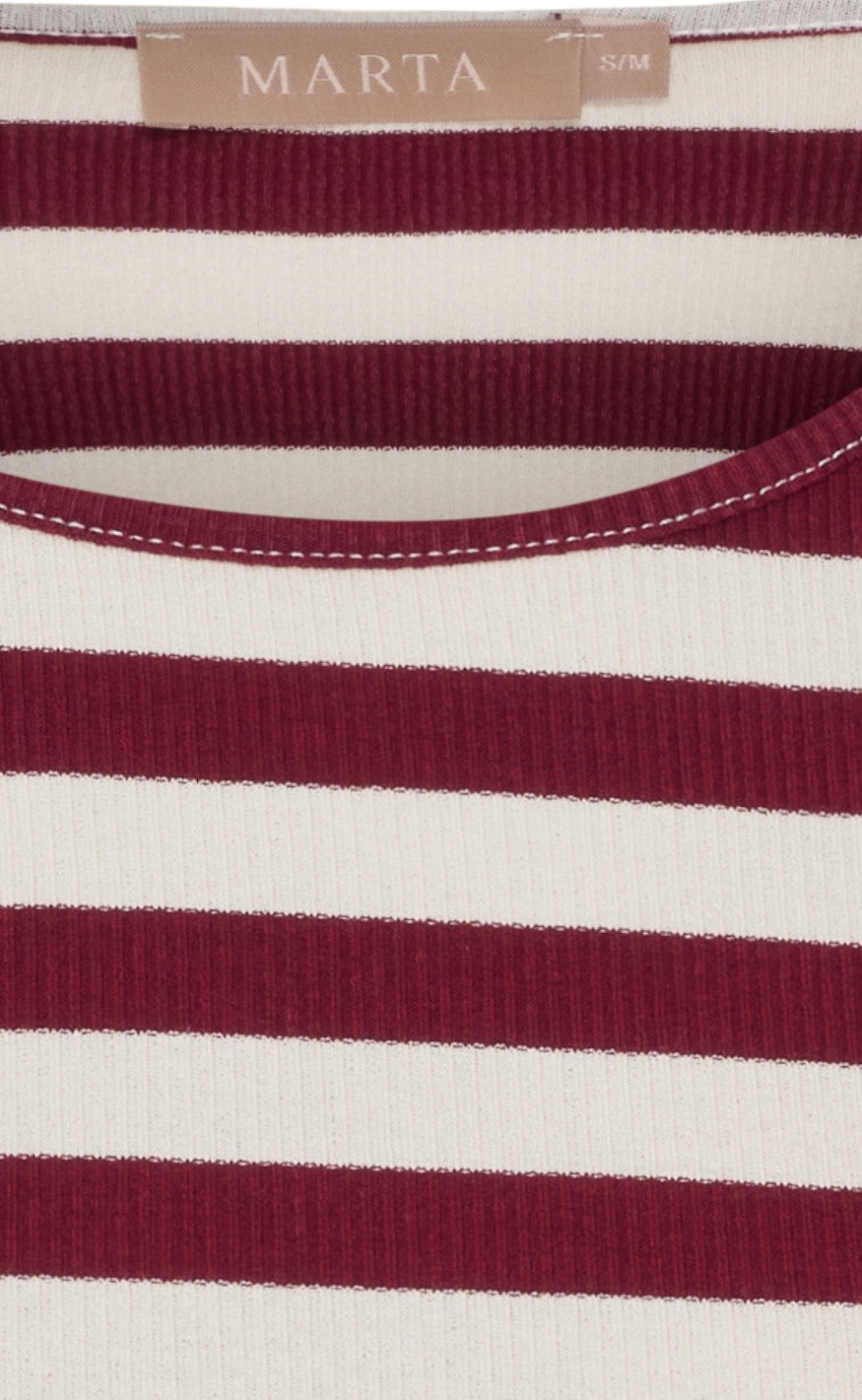 Marta Du Chateau T-shirt - Begonia - Bordeaux