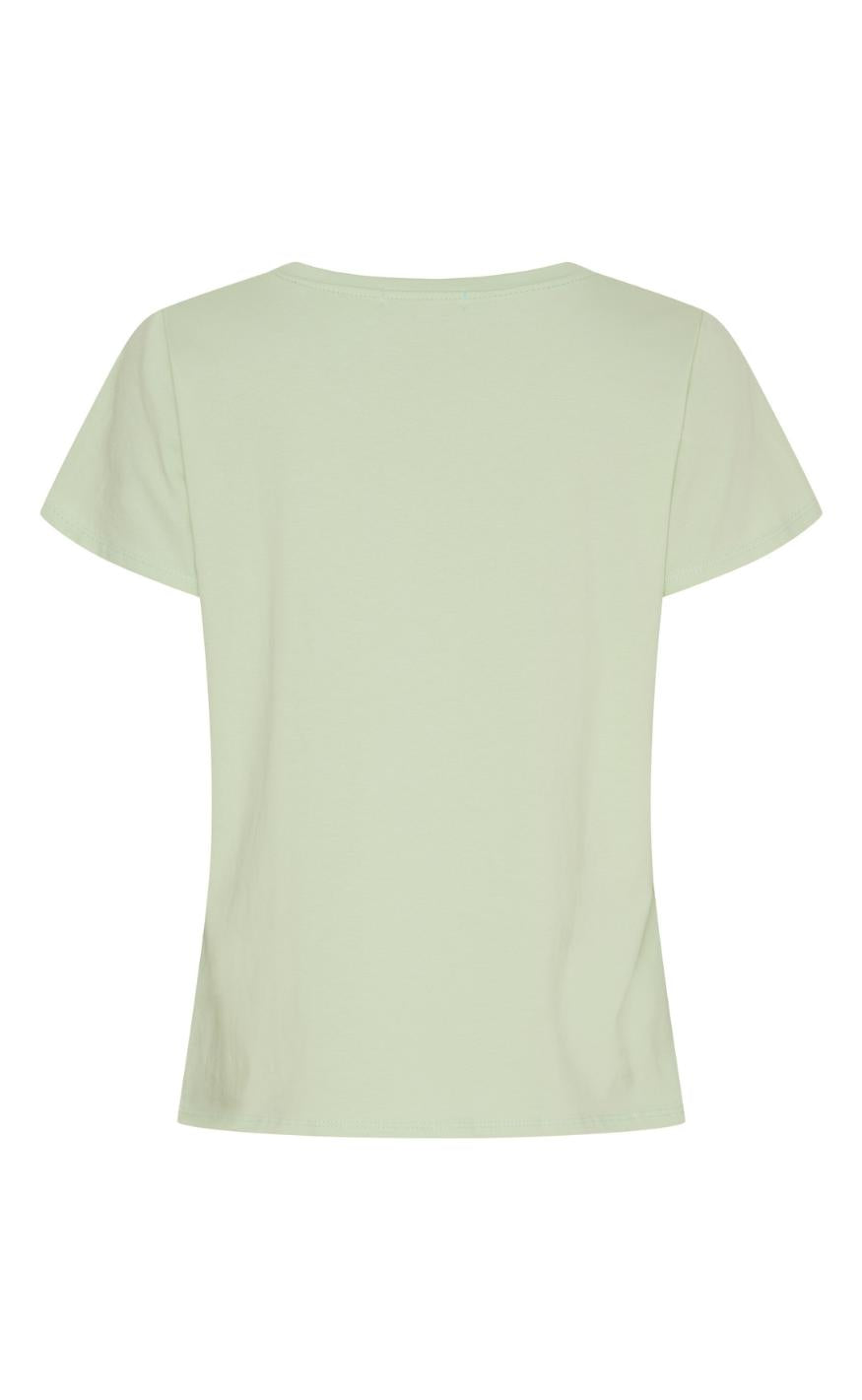 Marta Du Chateau T-shirt - Herdis - Mint16/Yellow
