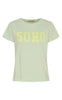 Marta Du Chateau T-shirt - Herdis - Mint16/Yellow