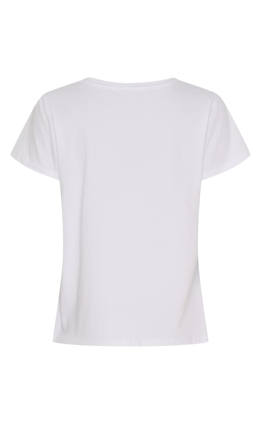 Marta Du Chateau T-shirt - Herdis - White/Sky