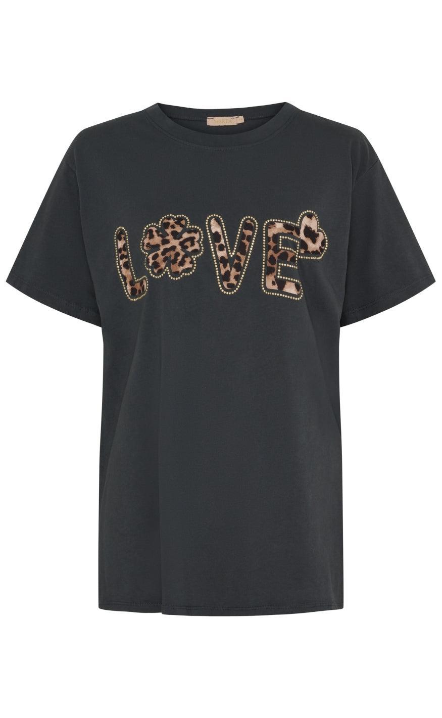 Marta Du Chateau T-shirt - Inge - Asfalto Leo