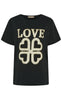 Marta Du Chateau T-shirt - Inge - Black Love