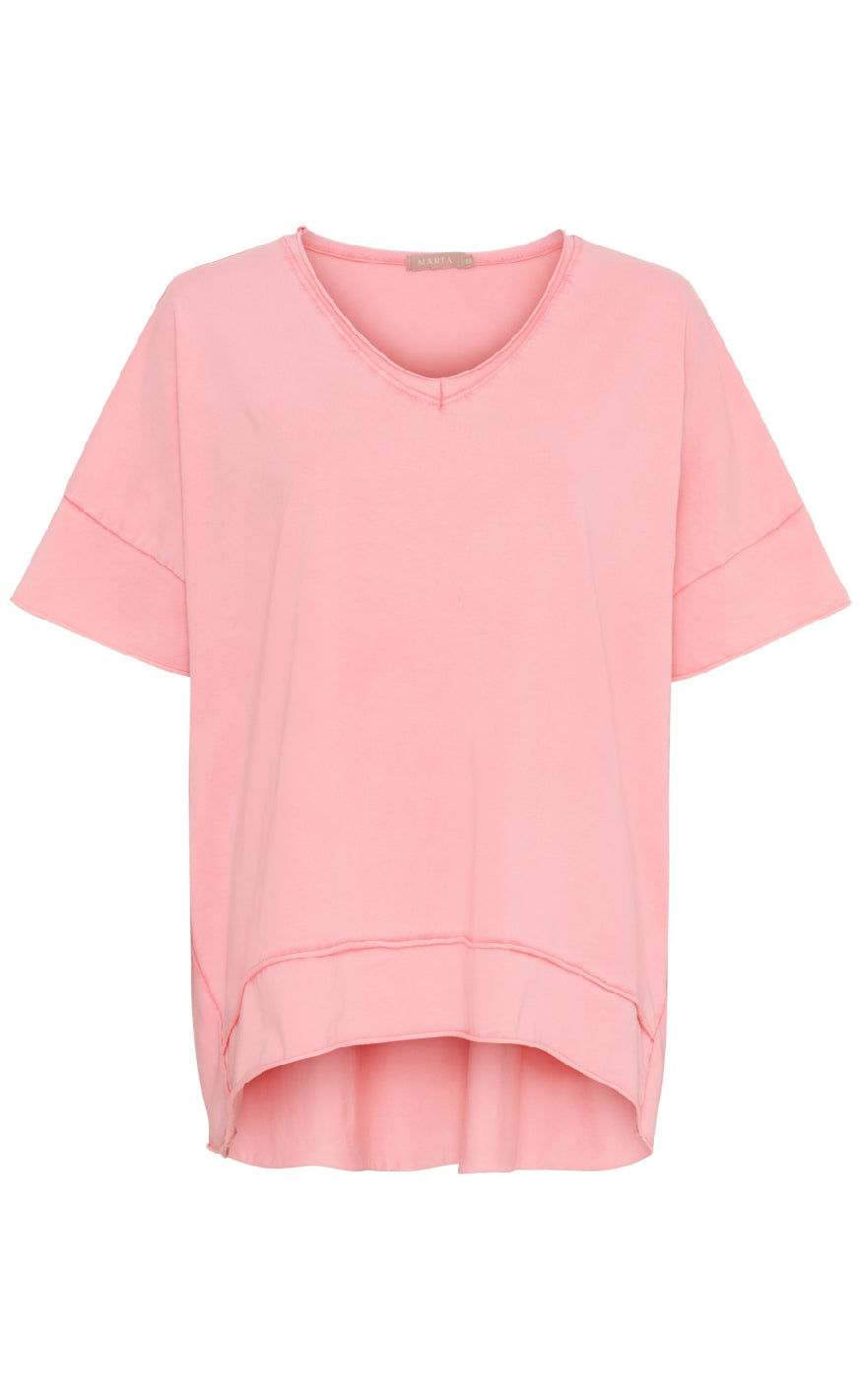 Marta Du Chateau T-shirt - Janna - Corallo